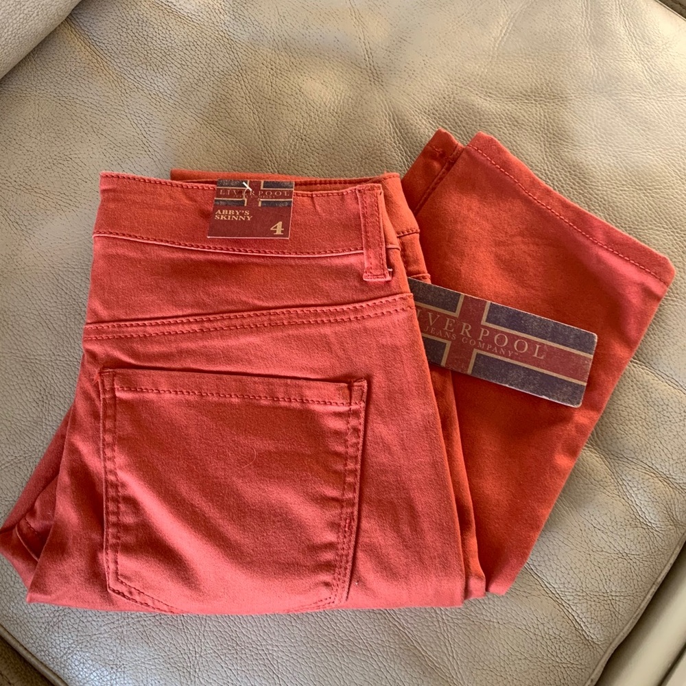 Liverpool Sienna colored Abby Skinnys